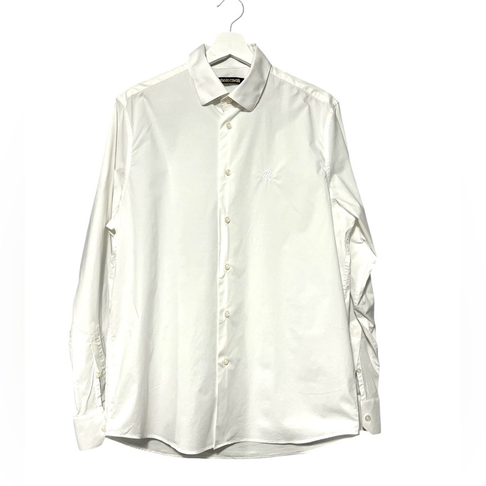 ROBERTO CAVALLI Long Sleeve Button Down Shirt